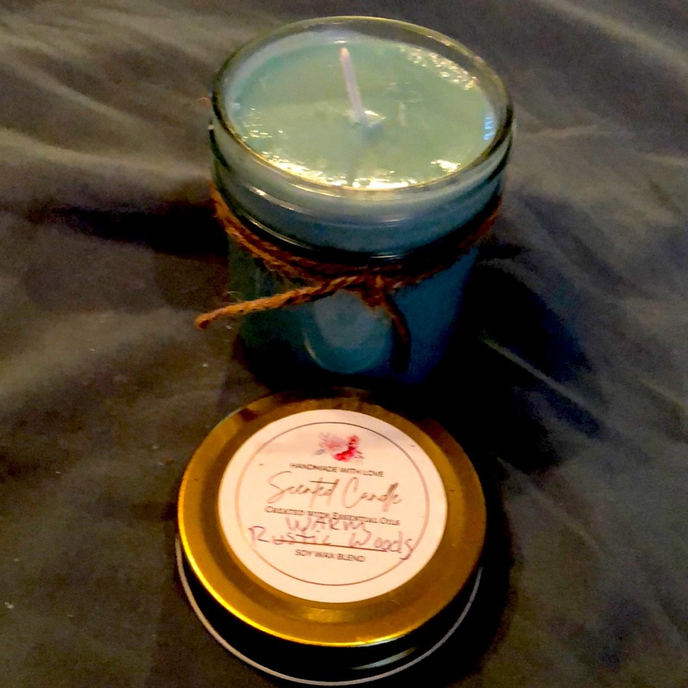 Hand Crafted 6 oz Mason jar candles